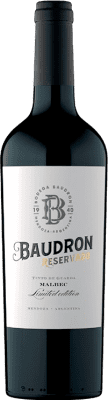 Baudron Malbec Mendoza 予約 75 cl