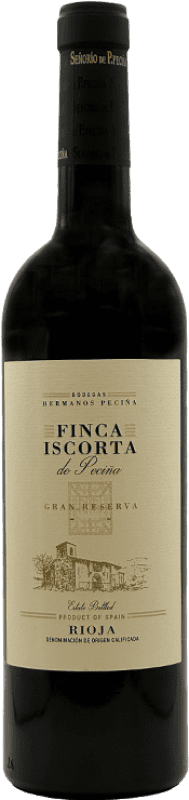 61,95 € Бесплатная доставка | Красное вино Hermanos Peciña Finca Iscorta Гран Резерва D.O.Ca. Rioja