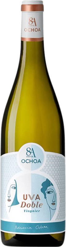 Бесплатная доставка | Белое вино Ochoa 8A Uvadoble Испания Viognier 75 cl