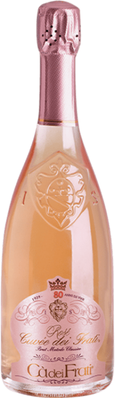 Spedizione Gratuita | Spumante rosato Cà dei Frati Cuvée dei Frati Rosé I.G.T. Lombardia Italia Sangiovese, Barbera, Marzemino, Groppello 75 cl