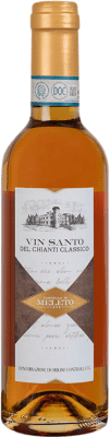 Spedizione Gratuita | Vino dolce Castello di Meleto Vinsanto D.O.C.G. Chianti Classico Italia Malvasía, Sangiovese, Trebbiano Mezza Bottiglia 37 cl