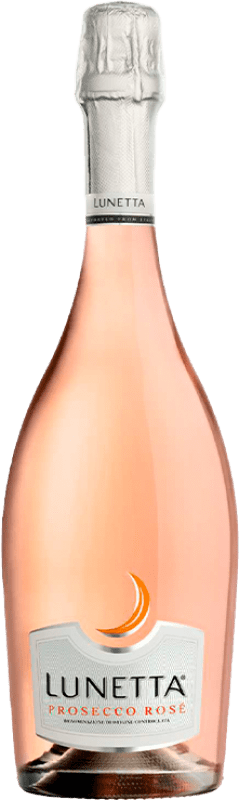 12,95 € | ロゼスパークリングワイン Cavit Lunetta Rosé Extra Dry 余分な乾燥 D.O.C. Prosecco トレヴィーゾ イタリア Pinot Black, Glera 75 cl