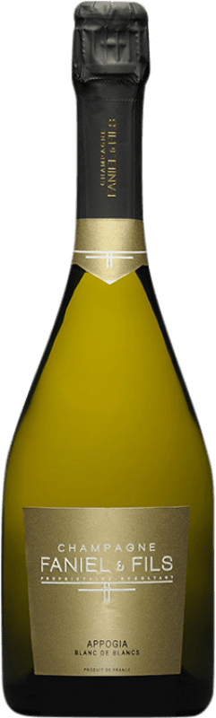 送料無料 | 白スパークリングワイン Faniel Appogia Blanc de Blancs A.O.C. Champagne フランス Chardonnay 75 cl