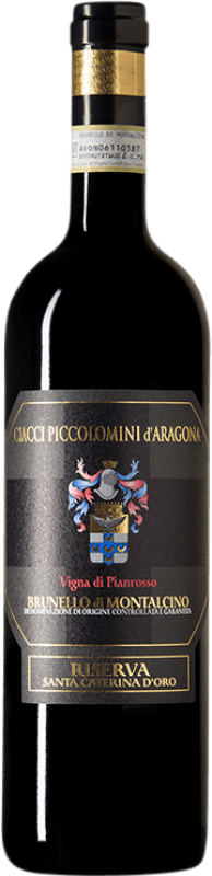 Kostenloser Versand | Rotwein Piccolomini d'Aragona Santa Caterina d'Oro Reserve D.O.C.G. Brunello di Montalcino Italien Sangiovese 75 cl