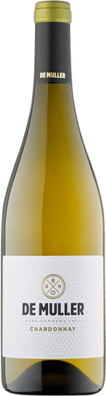 Бесплатная доставка | Белое вино De Muller D.O. Tarragona Испания Chardonnay 75 cl