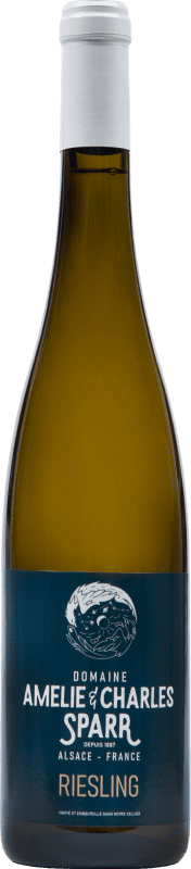 33,95 € Envio grátis | Vinho Branco Amélie & Charles Sparr Sentiment A.O.C. Alsace
