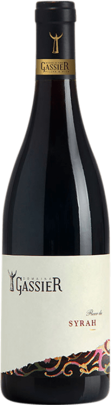 Envoi gratuit | Vin rouge Domaine Gassier Fleur A.O.C. Costières de Nîmes France Syrah 75 cl