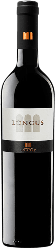 Бесплатная доставка | Красное вино Victoria Dominio de Longaz Longus D.O. Cariñena Испания Merlot, Syrah, Cabernet Sauvignon 75 cl