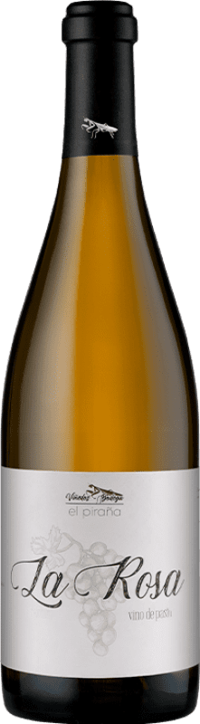 Envío gratis | Vino blanco El Piraña La Rosa Andalucía España Palomino Fino 75 cl