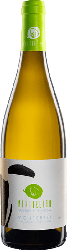 Free Shipping | White wine From Galicia Mentireiro D.O. Monterrei Spain Godello, Treixadura 75 cl