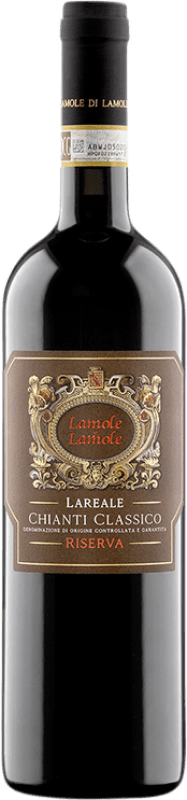 Бесплатная доставка | Красное вино Lamole di Lamole Lareale D.O.C.G. Chianti Classico Италия Sangiovese, Canaiolo Black 75 cl