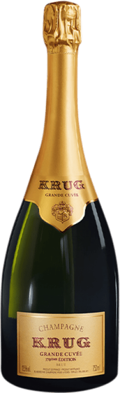 Envio grátis | Espumante branco Krug Grande Cuvée Edición Número 170 A.O.C. Champagne França Pinot Preto, Chardonnay, Pinot Meunier 75 cl