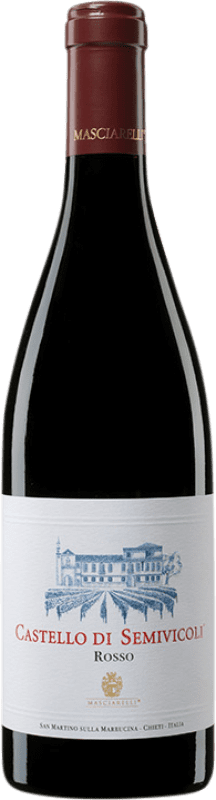 33,95 € Envio grátis | Vinho tinto Masciarelli Castello di Semivicoli Rosso I.G.T. Terre di Chieti