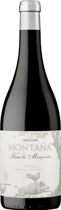 Free Shipping | Red wine Montaña Finca la Marquesita D.O.Ca. Rioja Spain Graciano 75 cl