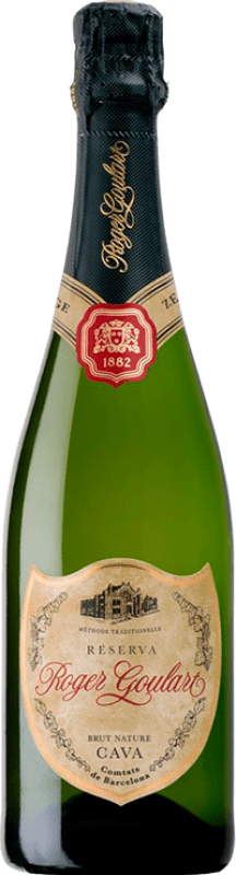 14,95 € | Blanc mousseux Roger Goulart Brut Nature Réserve D.O. Cava Espagne Macabeo, Xarel·lo, Parellada 75 cl