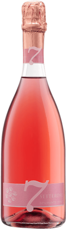 Spedizione Gratuita | Spumante rosato Settecani 7 Rose Rosé Italia Lambrusco Grasparossa 75 cl