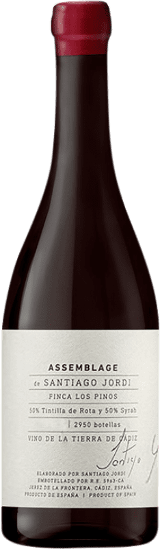 Бесплатная доставка | Красное вино The Wine Hunter Finca Los Pinos Assamblage I.G.P. Vino de la Tierra de Cádiz Испания Syrah, Tintilla de Rota 75 cl