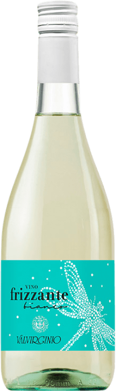 Spedizione Gratuita | Spumante bianco Valvirginio Bianco Frizzante I.G.T. Toscana Italia Malvasía, Trebbiano 75 cl