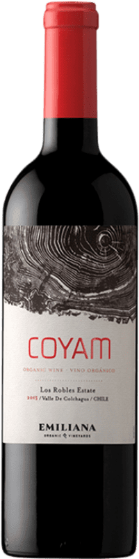 39,95 € | 赤ワイン Concha y Toro Emiliana Coyam I.G. Valle de Colchagua チリ Tempranillo, Syrah, Grenache, Cabernet Sauvignon, Carignan, Malbec, Petit Verdot, Mourvèdre, Carmenère 75 cl