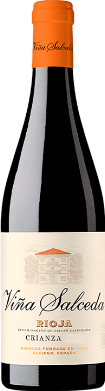 10,95 € | 赤ワイン Viña Salceda 高齢者 D.O.Ca. Rioja スペイン Tempranillo, Grenache 75 cl