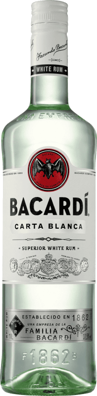 19,95 € | 朗姆酒 Bacardí 巴哈马 1 L