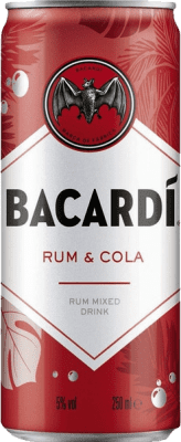 2,95 € | 饮料和搅拌机 Bacardí Cola 巴哈马 铝罐 25 cl