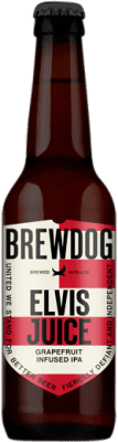 ビール BrewDog Elvis Juice 3分の1リットルのボトル 33 cl