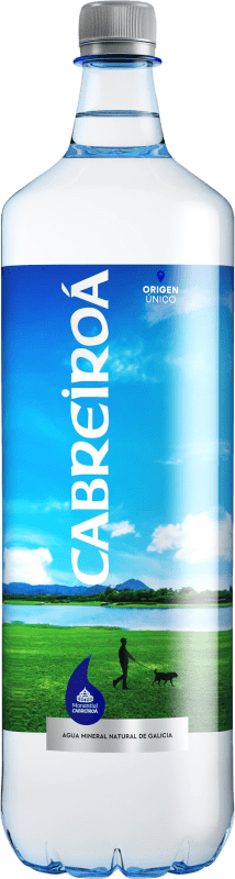 Free Shipping | 6 units box Water Cabreiroá Galicia Spain Special Bottle 1,5 L