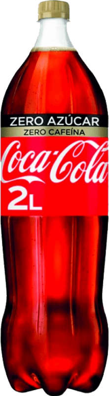 4,95 € | 饮料和搅拌机 Coca-Cola Zero Zero 西班牙 特别的瓶子 2 L