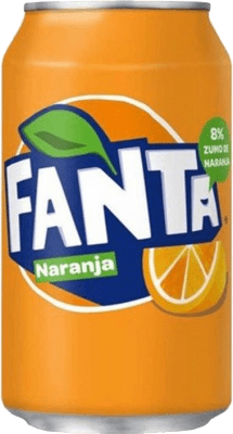 0,95 € Kostenloser Versand | Softdrinks Fanta Dose 33 cl Naranja — Orange