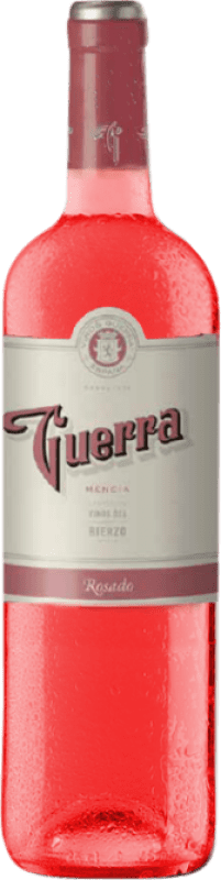 4,95 € | 玫瑰酒 Guerra Rosado D.O. Bierzo 卡斯蒂利亚莱昂 西班牙 75 cl