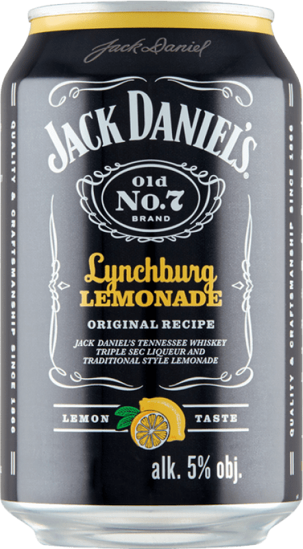 Free Shipping | Mixer Jack Daniel's Old Nº 7 Lynchburg United States Can 25 cl Lemonade, Whisky