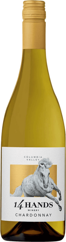 送料無料 | 白ワイン 14 Hands I.G. Columbia Valley Washington アメリカ Chardonnay 75 cl