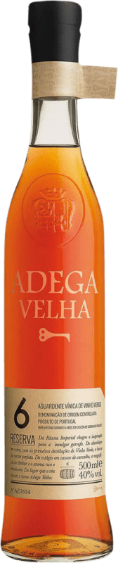 42,95 € | Бренди Adega Velha Резерва Португалия 6 Лет Средняя бутылка 50 cl