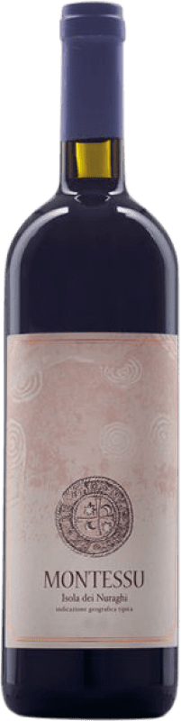 Kostenloser Versand | Rotwein Agripunica Montessu I.G.T. Isola dei Nuraghi Cerdeña Italien Merlot, Syrah, Cabernet Sauvignon, Carignan, Cabernet Franc Magnum-Flasche 1,5 L