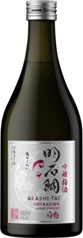 31,95 € 送料無料 | 酒 Akashi-Tai Shiraume Ginjo Umeshu ボトル Medium 50 cl