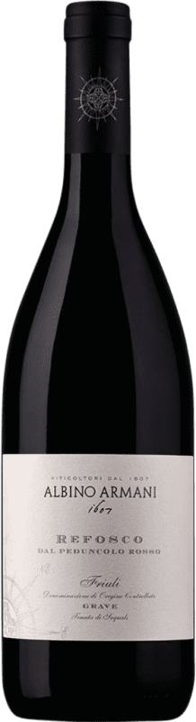 Kostenloser Versand | Rotwein Albino Armani D.O.C. Friuli Grave Friaul-Julisch Venetien Italien Refosco 75 cl