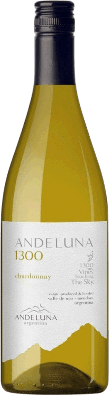 14,95 € | White wine Andeluna 1300 I.G. Tupungato Mendoza Argentina Chardonnay 75 cl