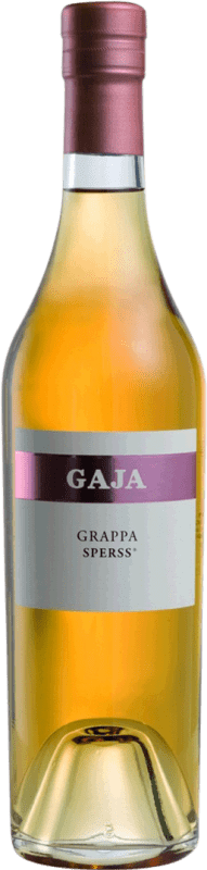 58,95 € Envio grátis | Aguardente Grappa Gaja Sperss Holzfassgereift D.O.C.G. Barolo Garrafa Medium 50 cl