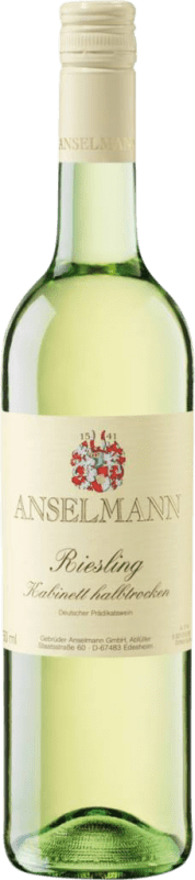 免费送货 | 白酒 Anselmann Edesheimer Rosengarten Kabinett 半干半甜 Q.b.A. Pfälz 普法尔茨 德国 Riesling 75 cl