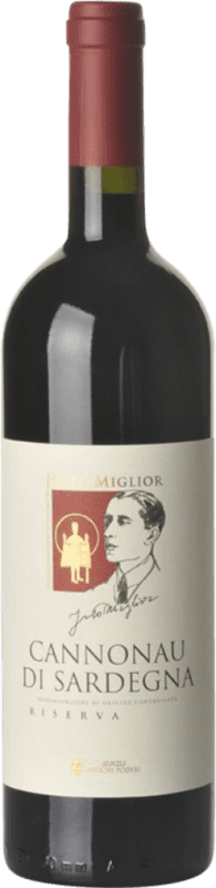 Free Shipping | Red wine Antichi Poderi di Jerzu Josto Miglior Reserve D.O.C. Cannonau di Sardegna Cerdeña Italy Cannonau 75 cl