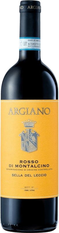 97,95 € | Red wine Argiano Sella del Leccio D.O.C. Rosso di Montalcino Tuscany Italy Sangiovese 75 cl