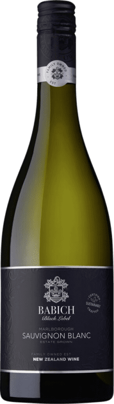 15,95 € | 白酒 Babich Black Label I.G. Marlborough 马尔堡 新西兰 Sauvignon White 75 cl