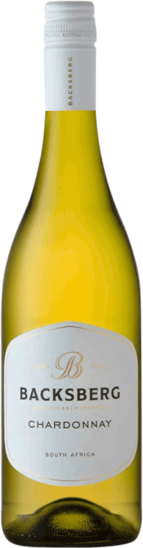 Free Shipping | White wine Backsberg W.O. Western Cape Western Cape South Coast South Africa Chardonnay 75 cl