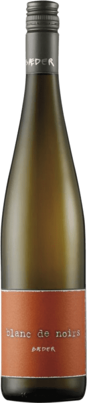 送料無料 | 白ワイン Bäder Blanc de Noir ドライ Q.b.A. Rheinhessen Rheinhessen ドイツ Pinot Black 75 cl