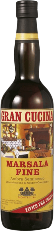 Free Shipping | Fortified wine Baglio Curatolo Gran Cucina Fine D.O.C. Marsala Italy Catarratto, Grillo, Inzolia 75 cl