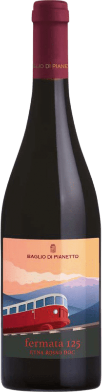 Kostenloser Versand | Rotwein Baglio di Pianetto Fermata 125 Rosso D.O.C. Etna Sizilien Italien Nerello Mascalese 75 cl