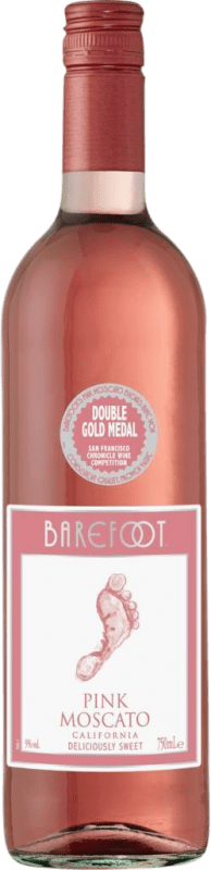 Spedizione Gratuita | Vino bianco Barefoot Pink I.G. California California stati Uniti Moscato, Riesling, Colombard 75 cl