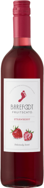 Envoi gratuit | Vin blanc Barefoot Fruitscato Strawberry États Unis 75 cl