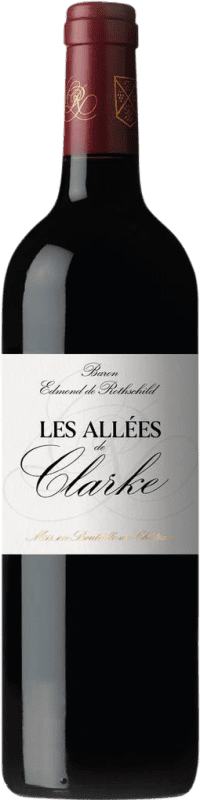 送料無料 | 赤ワイン Baron Edmond de Rothschild Les Allées de Clarke A.O.C. Listrac-Médoc フランス Merlot, Cabernet Sauvignon 75 cl